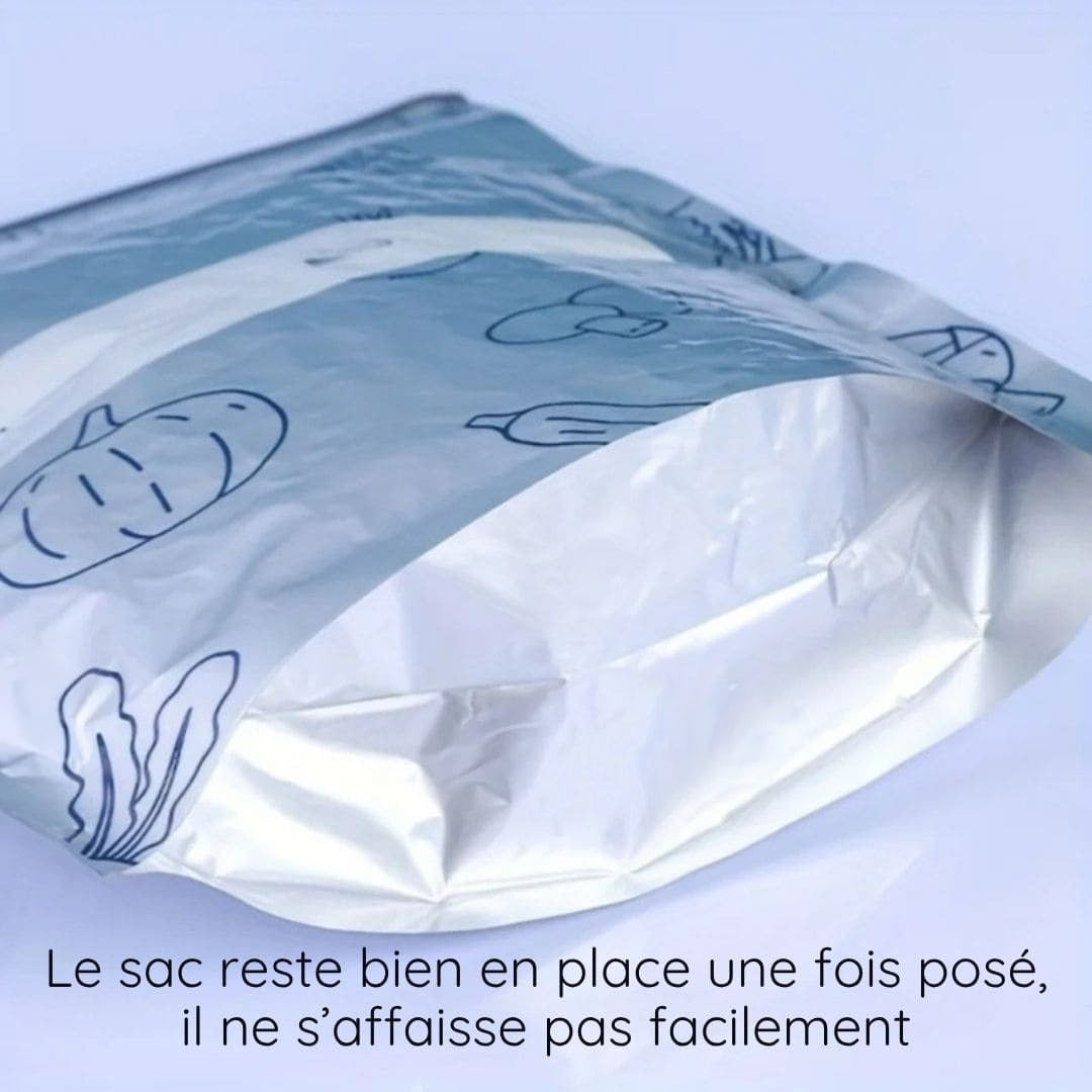 Sacs de Conservation Alimentaire Réutilisables en Aluminium